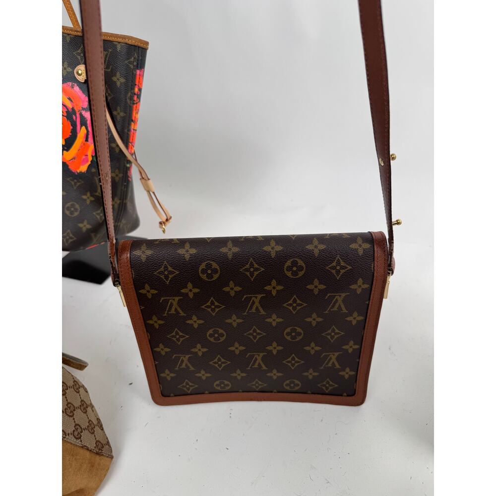 Louis Vuitton Rare Vintage Raspail Monogram Shoulder Bag - Picture 10 of 16